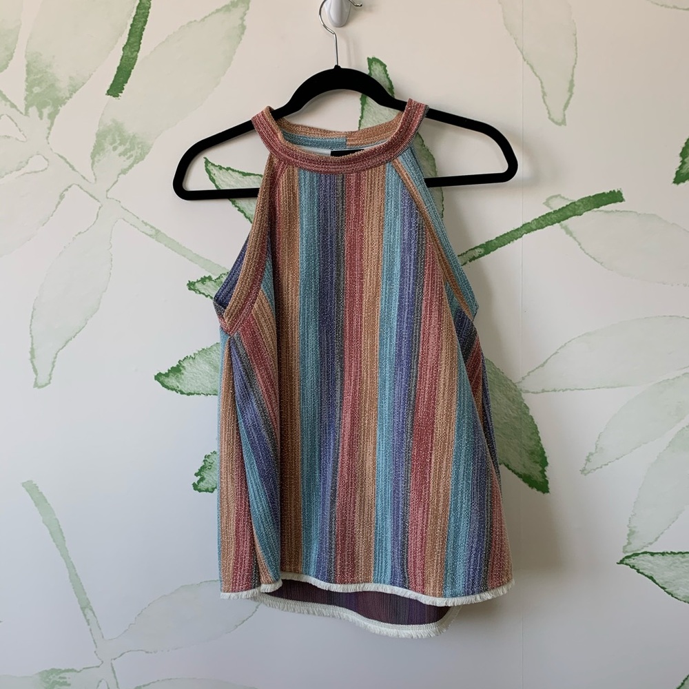 Cute Colorful Halter Top